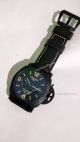 Clone Panerai Luminor GMT PAM00320 Black Steel Watch  Orange Markers (7)_th.jpg